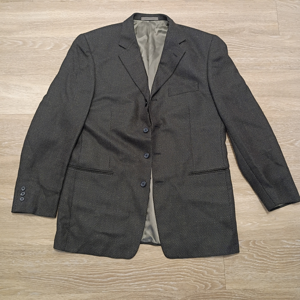 TALLIA Uomo For Nordstrom Wool Alpaca Blend Brown Blazer 43